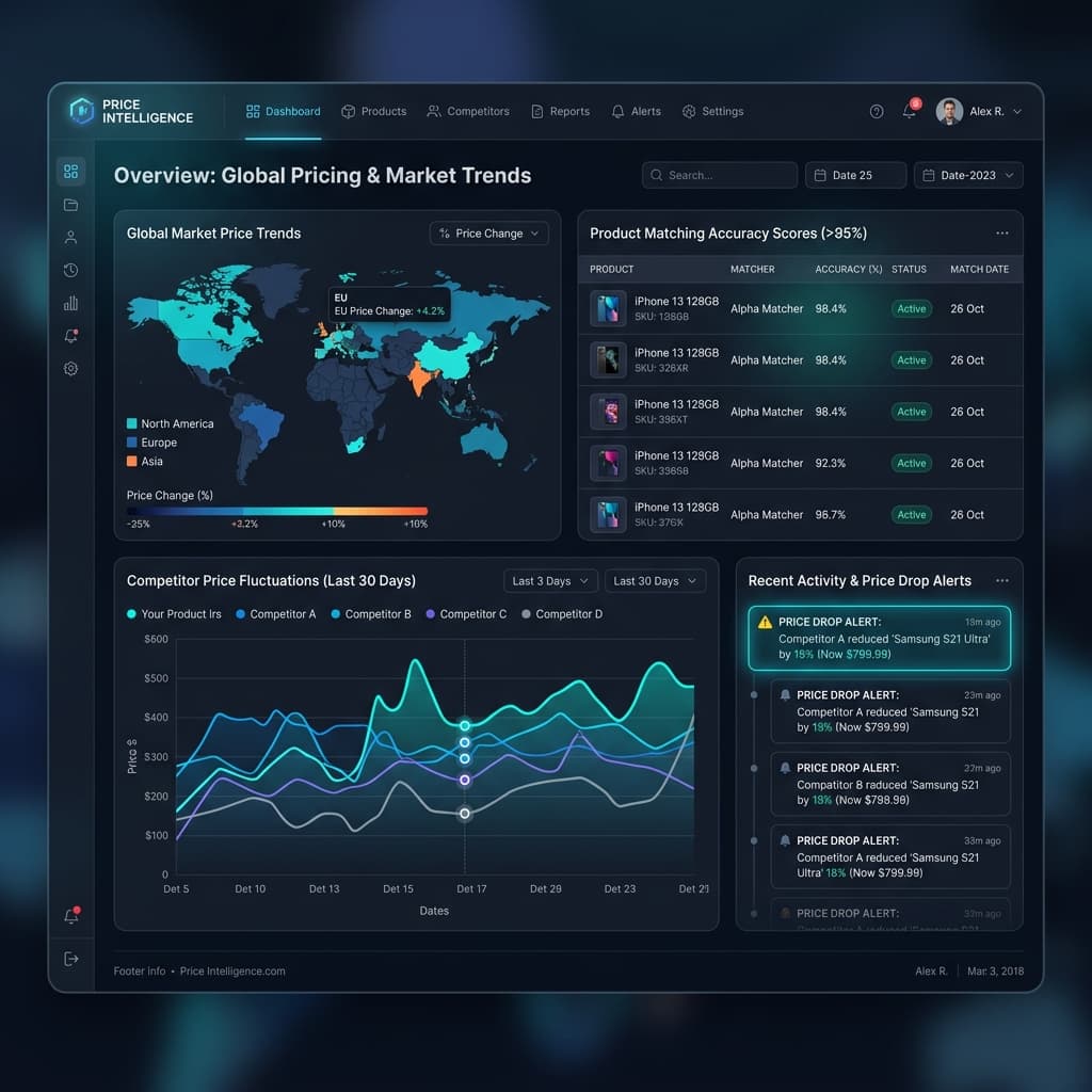 One Market Intelligence Layer Across BI, Pricing, and Operations